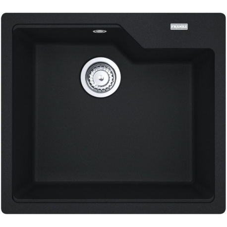 Évier à encastrer Urban UBG 610-56 503x425x230mm en fraganit +, Noir