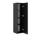 Colonne armoire Delano 80x36x34cm, Noir