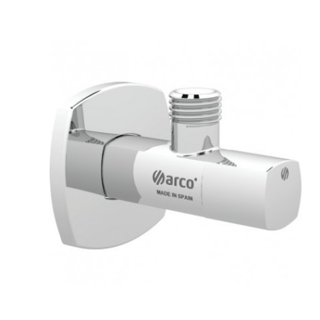 Robinet d'équerre A80 1/2 x 3/8 Manette Cubo Chrome