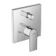 Mitigeur bain/douche encastré 2 sorties monocommande Vernis Shape, Chrome