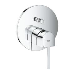 Mitigeur douche encastré monocmmande 2 sorties Grohe Plus, Chrome
