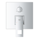 Mitigeur douche encastré mécanique Eurocube, Chrome