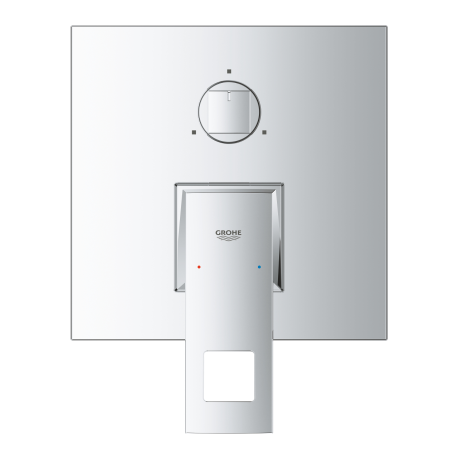 Mitigeur douche encastré mécanique Eurocube, Chrome