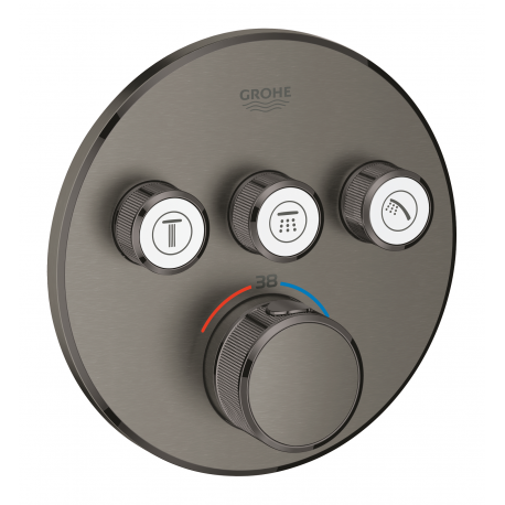 Grohtherm SmartControl Thermostatique pour installation encastrée 3 sorties (29121AL0)