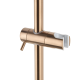 Colonne de douche thermostatique douchette stick Aurum, Or Rosé