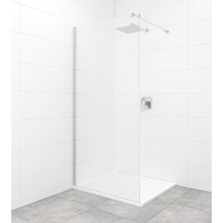 Paroi de douche transparente 60cm
