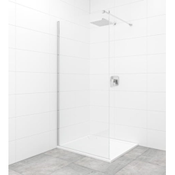 Paroi de douche transparente 70cm