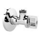 Robinet 1/2M - 3/8M + applique (DE655)