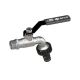 Robinet de puisage connexion rapide PN16 1/2 x 3/4 (PG413)