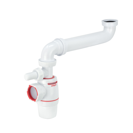 Siphon évier avec tublure gain de place Neo Air