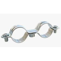 Collier double Ø16 acier