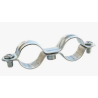 Collier double Ø16 acier