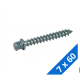 Boite de 100 pattes à vis 7/50