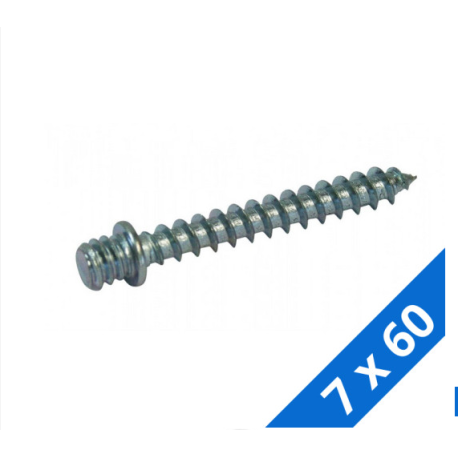 Boite de 100 pattes à vis 7/50