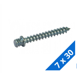 Boite de 100 pattes à vis 7/50