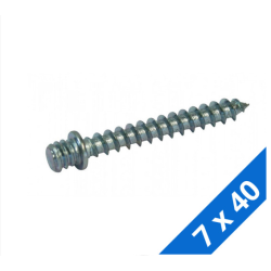 Boite de 100 pattes à vis 7/50