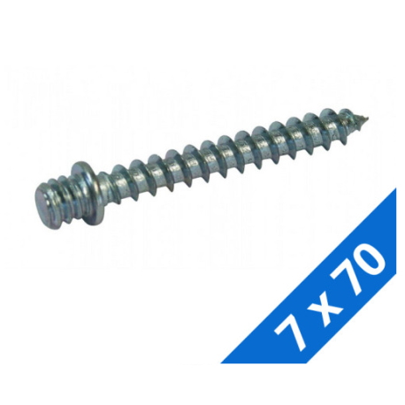 Boite de 100 pattes à vis 7/50