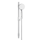 Ensemble de douche 3 fonctions Ø robinetterie, Chrome