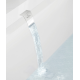 Baignoire rectangulaire Squaro Edge 1800x800 mm, Blanc