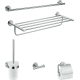 Logis Universal Set de 5 accessoires de salle de bain