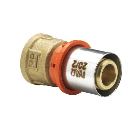Multicouche - Raccord droit à visser femelle ø16 3/4" (510109MP)