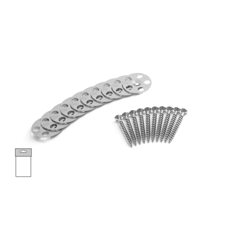 Sachet - Accessoires Jackoboard kit 10 vis et 10 rondelles