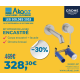 Mitigeur lavabo encastré & corps d'encastrement Essence, Supersteel