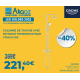 Colonne de douche thermostatique Vitalio Go System 160, Chrome