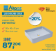 Swiss Aqua Technologies Infinitio Vasque à poser 50x39 cm, sans trop-plein, Marron mat (SATINF5039LBRM)