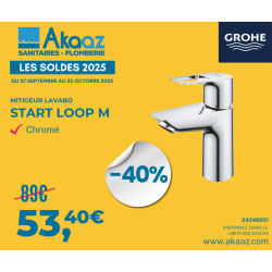 Mitigeur de lavabo Start Loop M, Chrome