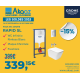 Pack WC : Rapid SL GROHE + WC square infintio rimless + fixations + plaque