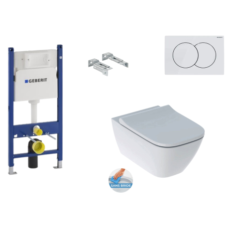 Pack WC : Duofix UP100 + WC SMYLE blanc