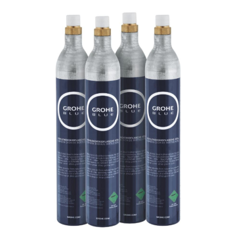 4 bouteille de CO2 425 g Grohe Blue