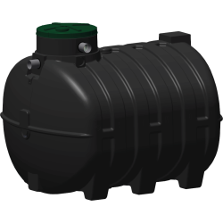 Citerne eau de pluie enterrable + kit filtration 5000L