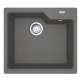 Évier à encastrer Urban UBG 610-56 503x425x230mm en fraganit +, Gris