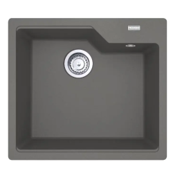 Évier à encastrer Urban UBG 610-56 503x425x230mm en fraganit +, Gris