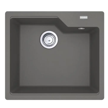 Évier à encastrer Urban UBG 610-56 503x425x230mm en fraganit +, Gris