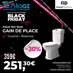 Hygie WC à poser gain de place avec lave-mains intégré, Abattant soft close