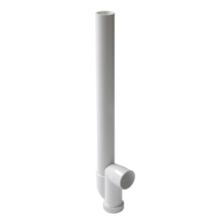 Siphon pour machine à laver (canne horizontale)