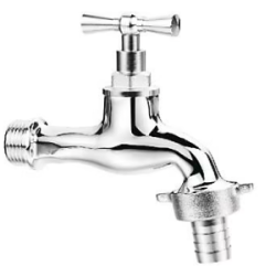 Robinet puisage chrome 1/2 -1/2