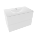 Meuble & lavabo Verona 80x50x45,5cm, Blanc Mat