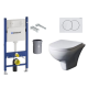 Pack WC : Bâti UP100 + WC Noxa + fixation + manchon
