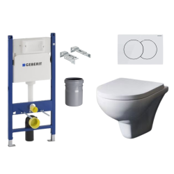 Pack WC : Bâti UP100 + WC Noxa + fixation + manchon