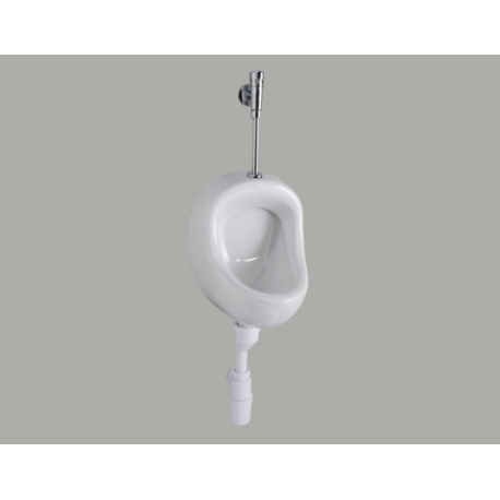Pack urinoir Prestance avec fixations, robinetterie temporisée, tublure & siphon