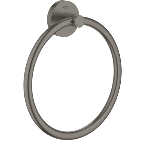 Anneau porte-serviette Essentials , Hard Graphite Brossé
