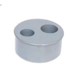 Tampon de réduction double PVC Ø100  50/40 mm - Mâle/Femelle (1123528)