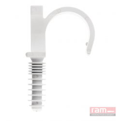 Ramclip blanc simple 16 mm