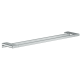 Double barre porte-serviette 648 mm, Chrome