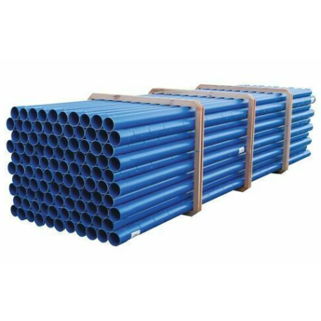 Tube épandage PVC CR4 bleu Ø100 - 4m (5TE100)