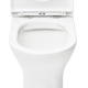 WC à poser Brevis Vario PMR, Blanc